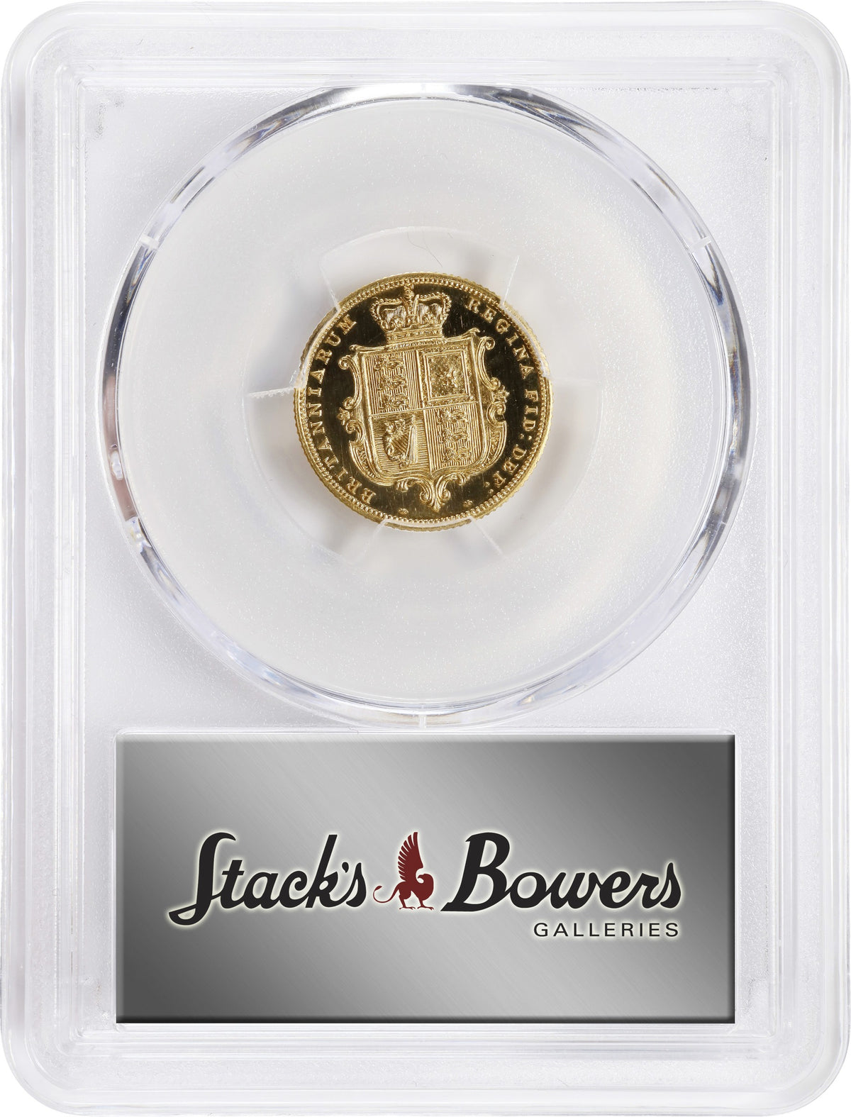 イギリス 1886 ヴィクトリア ハーフソブリン 金製試作貨 PCGS PR65 DCAM