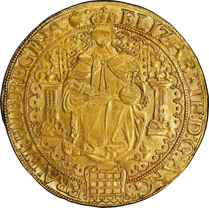 【入札予約】イギリス 1584-86 エリザベス1世 ソブリン金貨(30シリング) PCGS MS62