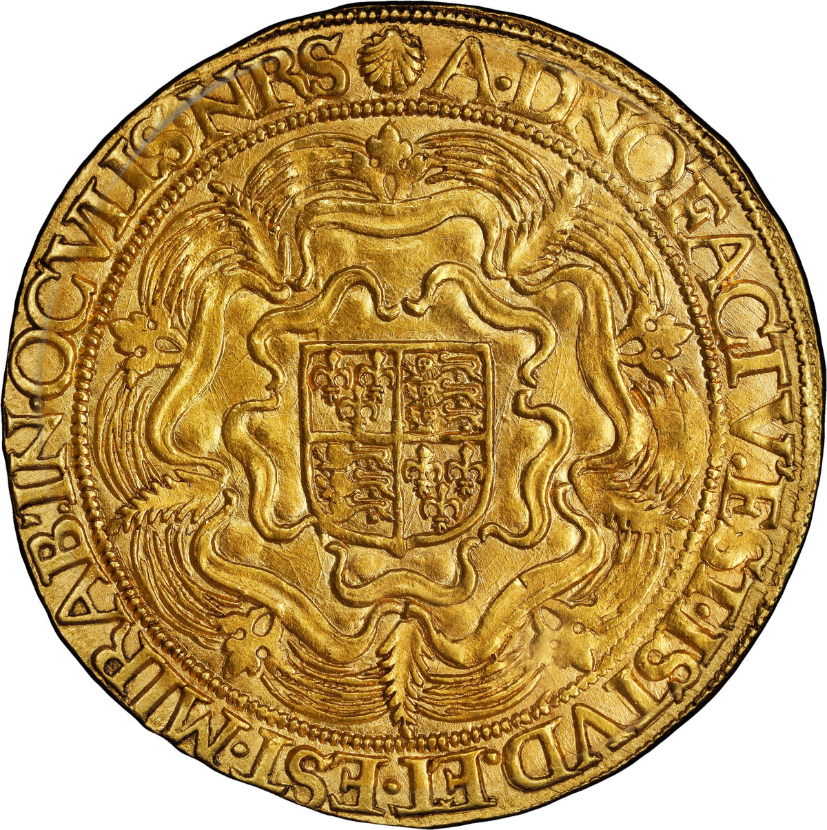 イギリス 1584-86 エリザベス1世 ソブリン金貨(30シリング) PCGS MS62