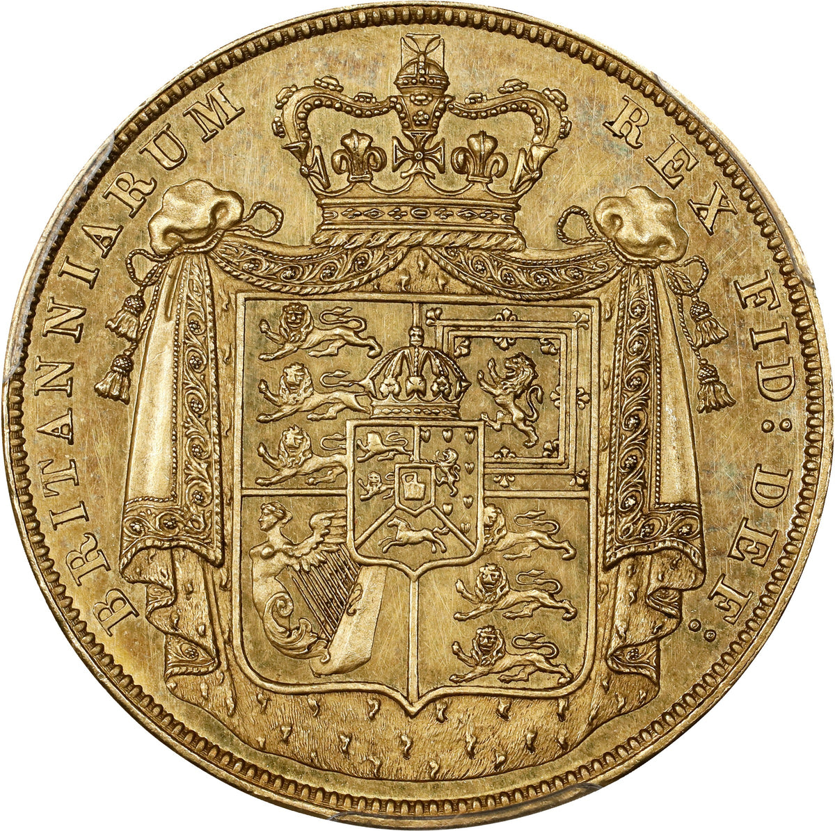 イギリス 1826 ジョージ4世 2ポンド金貨 プルーフ PCGS PR62