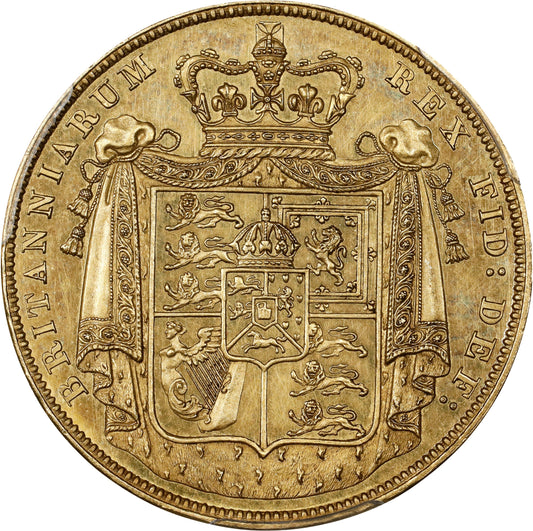 イギリス 1826 ジョージ4世 2ポンド金貨 プルーフ PCGS PR62